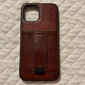 Walli Case, iPhone 12/12 Pro, cognac, good condition
